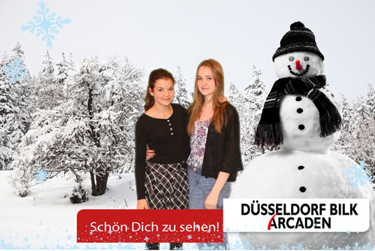 Referenz Blue Box Bilk Arcarden Weihnachten 2014