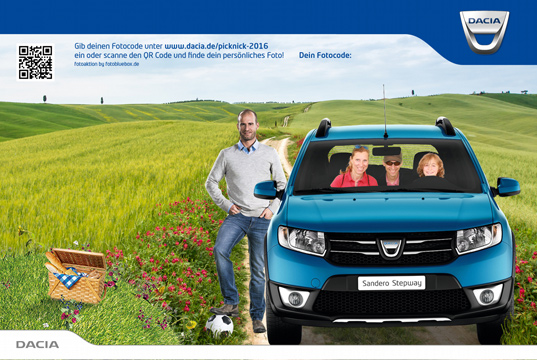 Referenz Greenscreen Aktion Dacia Sommerfest 2015