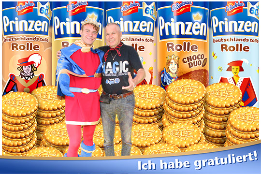 Referenz Greenscreen Aktion Prinzenrolle Deutschlandtour 2015