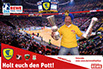 Referenz Blue Box Handball Bundesliga Rewe Final Four 2015