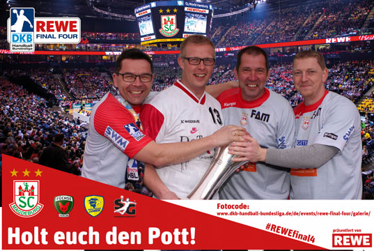 Referenz Blue Box Handball Bundesliga Rewe Final Four 2015