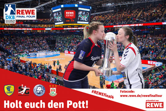 Referenz Blue Box Handball Bundesliga Rewe Final Four 2015