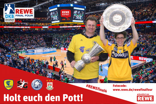 Referenz Blue Box Handball Bundesliga Rewe Final Four 2015