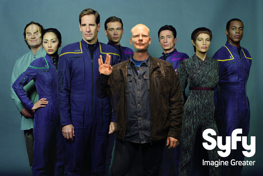 Referenz Foto BlueBox NBC Universal Destination Start Treck