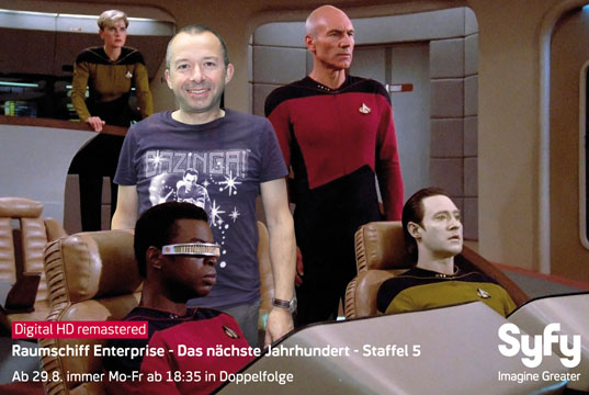 Referenz Foto BlueBox NBC Universal FedCon 2013 und 2014