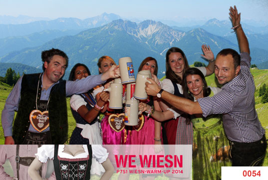 Referenz Fotoaktion ProSiebenSat.1 Games Pre Wiesn 2014