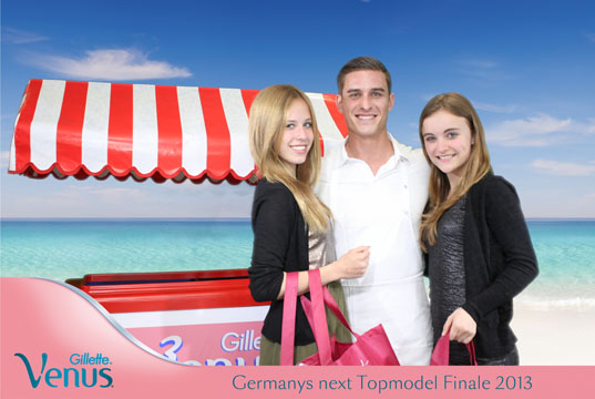 Referenz GreenBox Gillette Venus GNTM Finale 2013