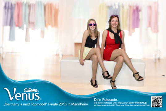 Referenz GreenBox Gillette Venus GNTM Finale 2015
